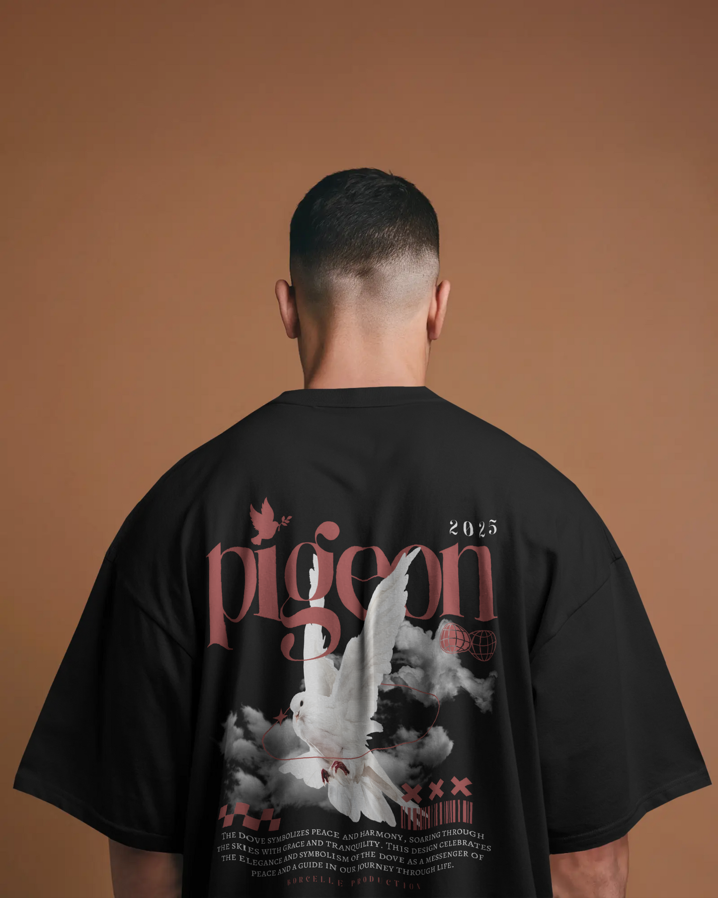 Pigeon Oversized T-Shirt