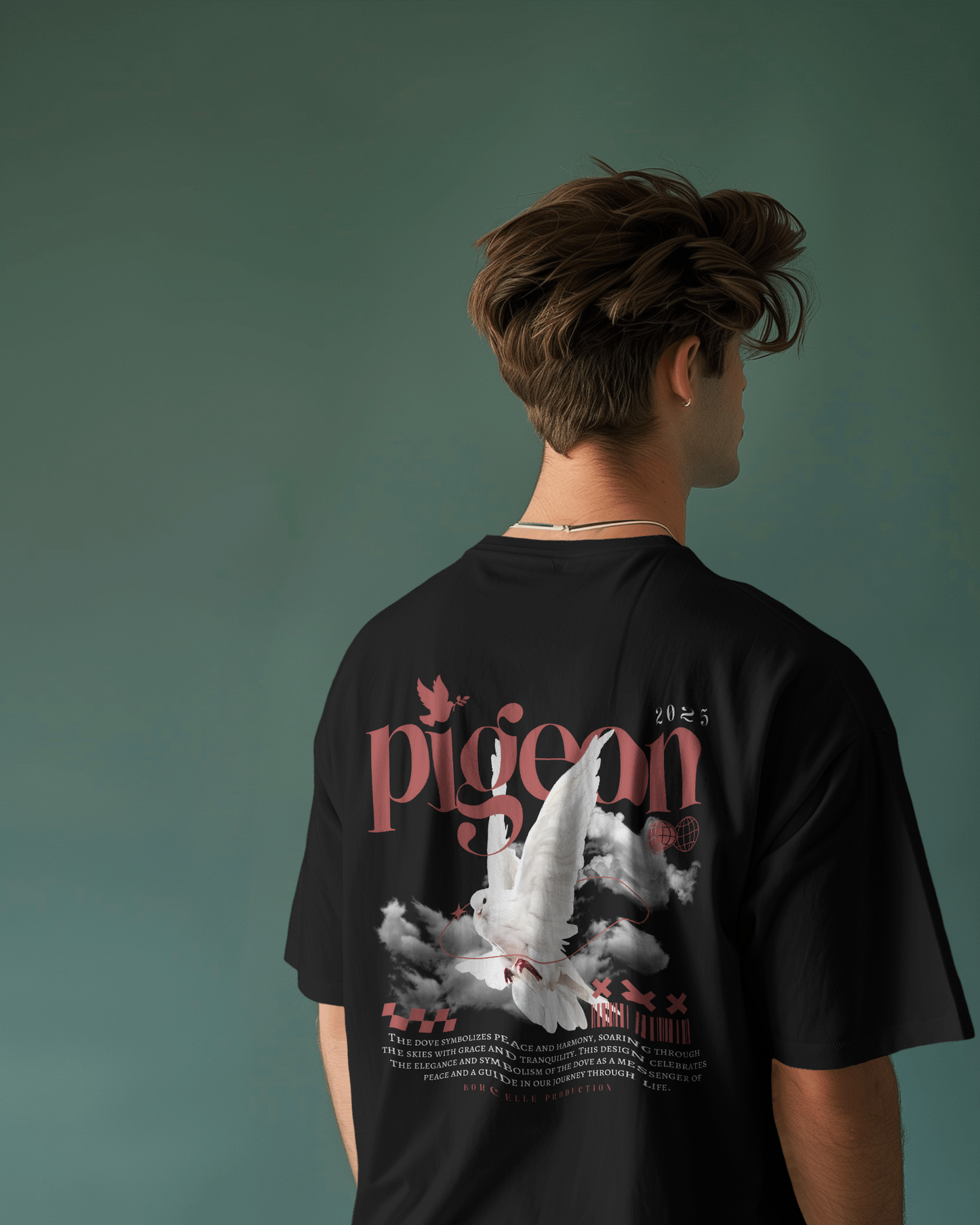 Pigeon Oversized T-Shirt